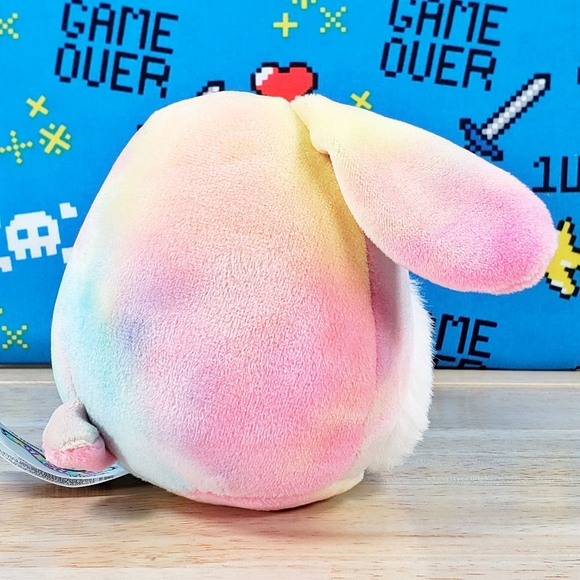 Squishmallow Candy the Bunny 4.5" UltraSoft Easter Holiday Plush Toy NWT - Picture 3 of 12